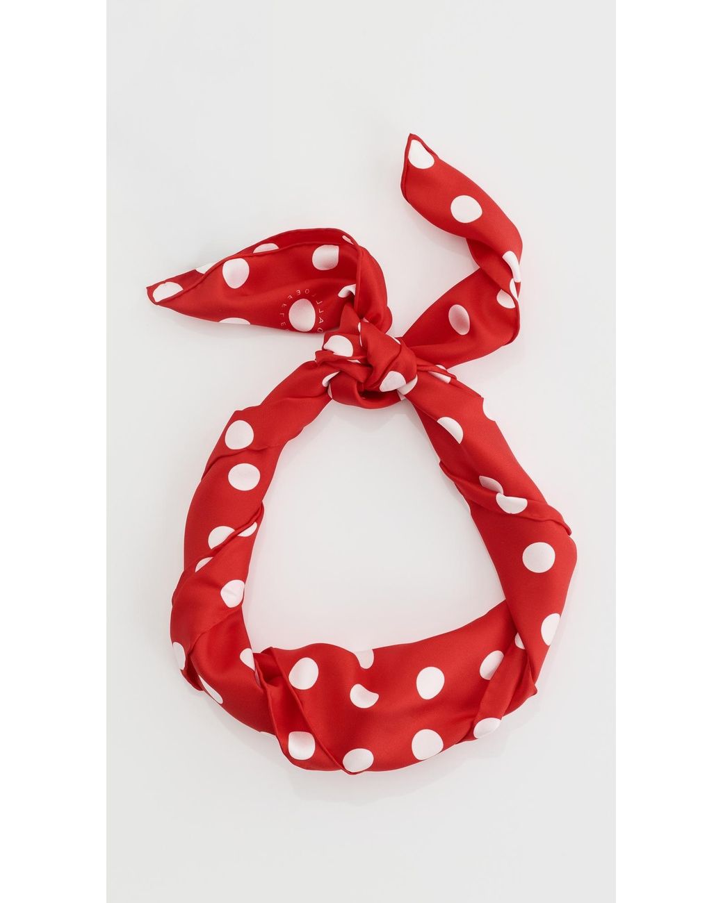 Loeffler Randall Red Beverly Scarf