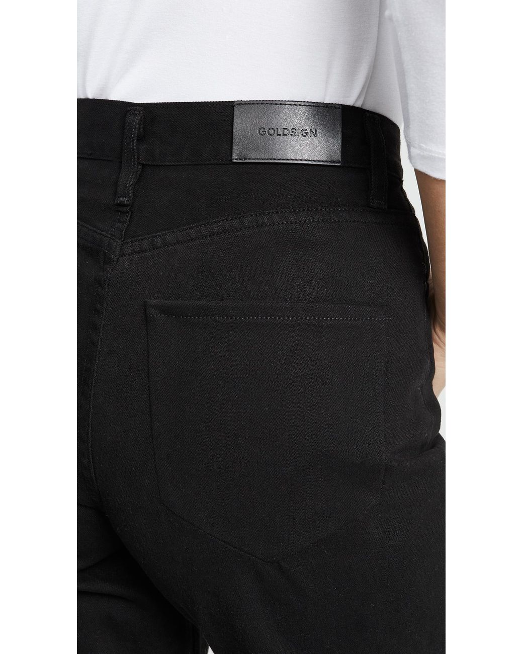 goldsign curved jeans
