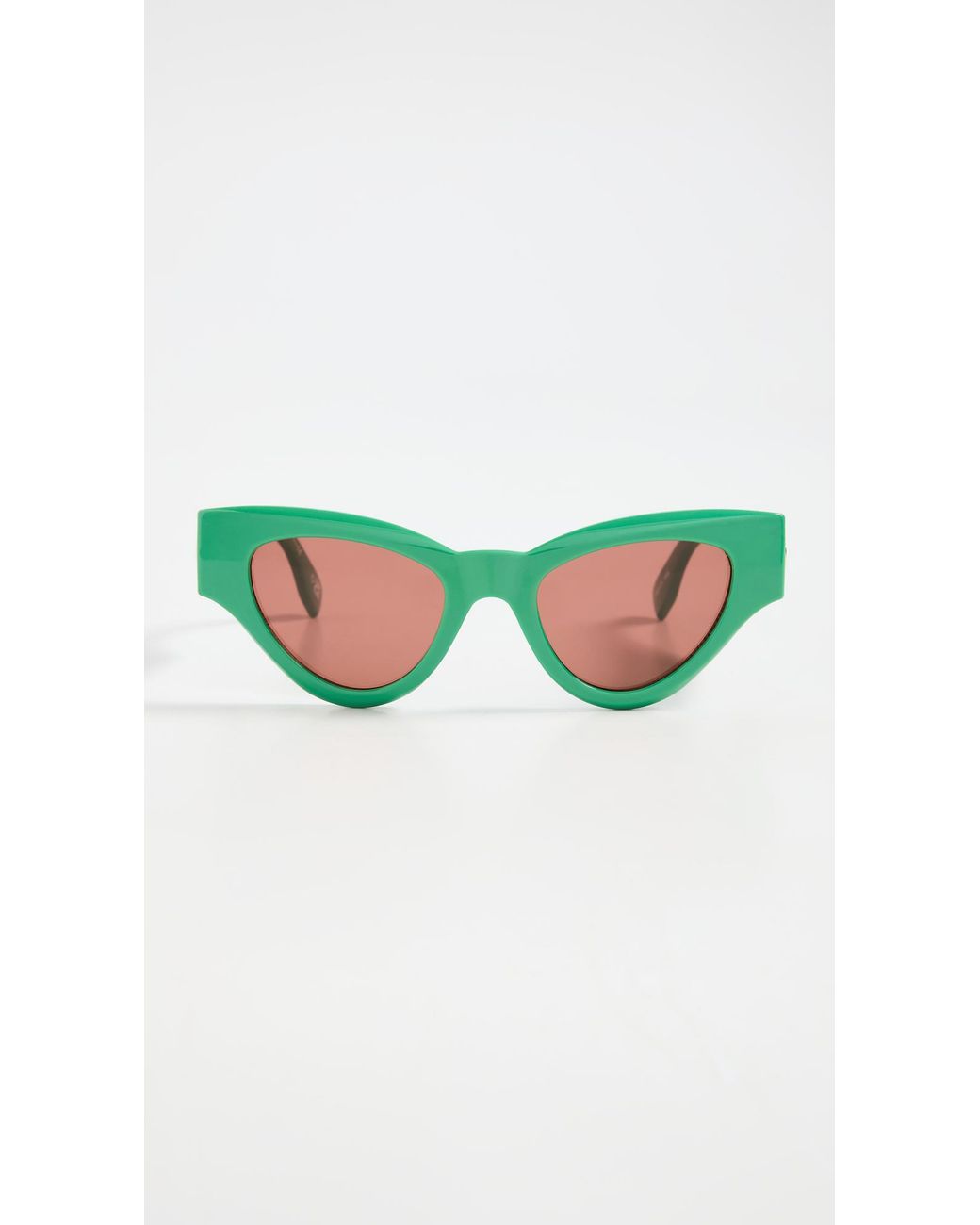 Le Specs Fanplastico Sunglasses in Green | Lyst
