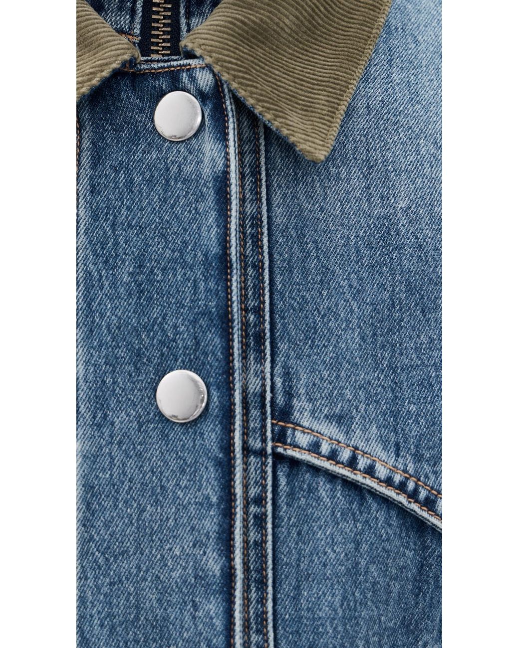Veronica Beard Blue Wegner Denim Jacket