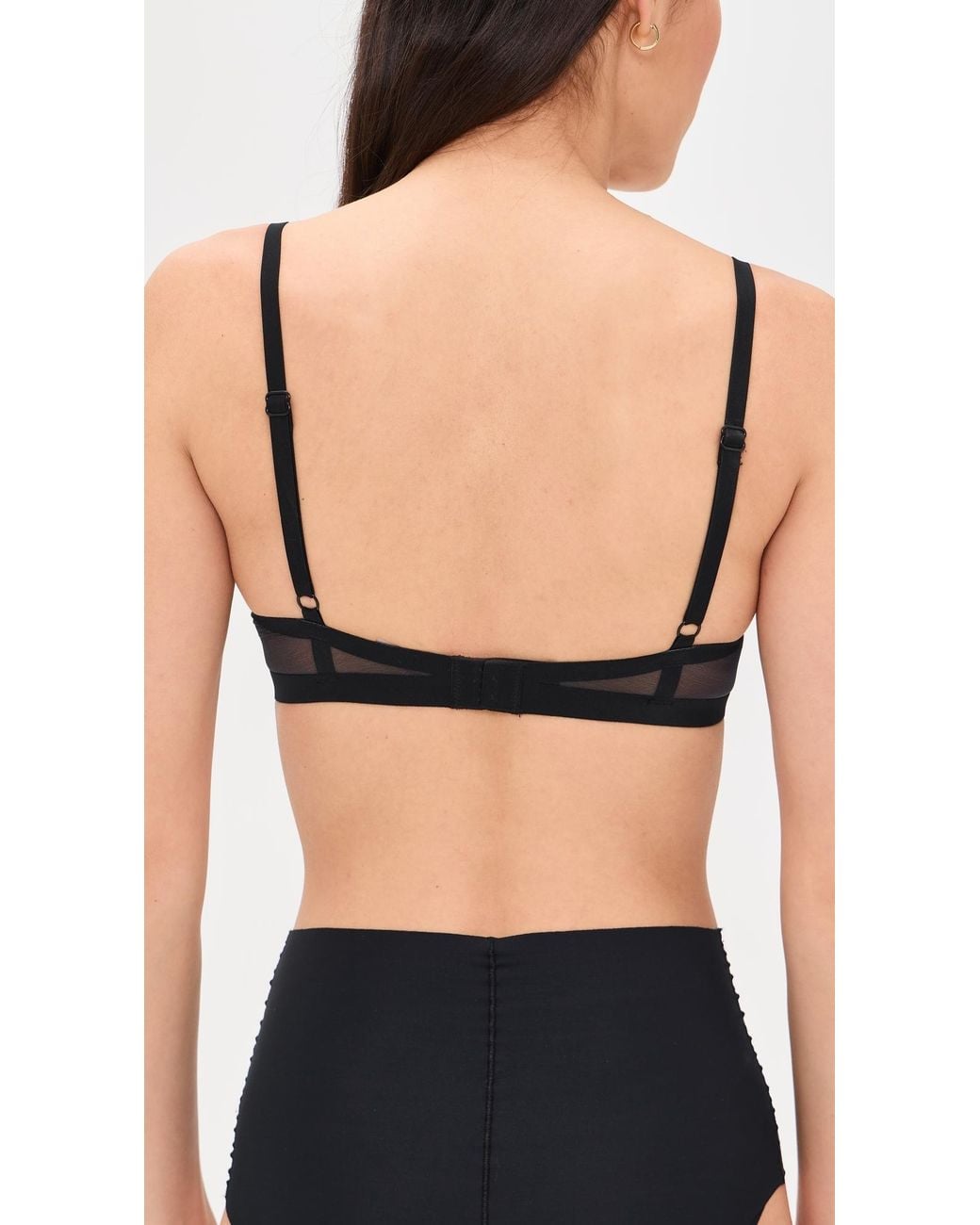Commando Black Chic Mesh Bralette
