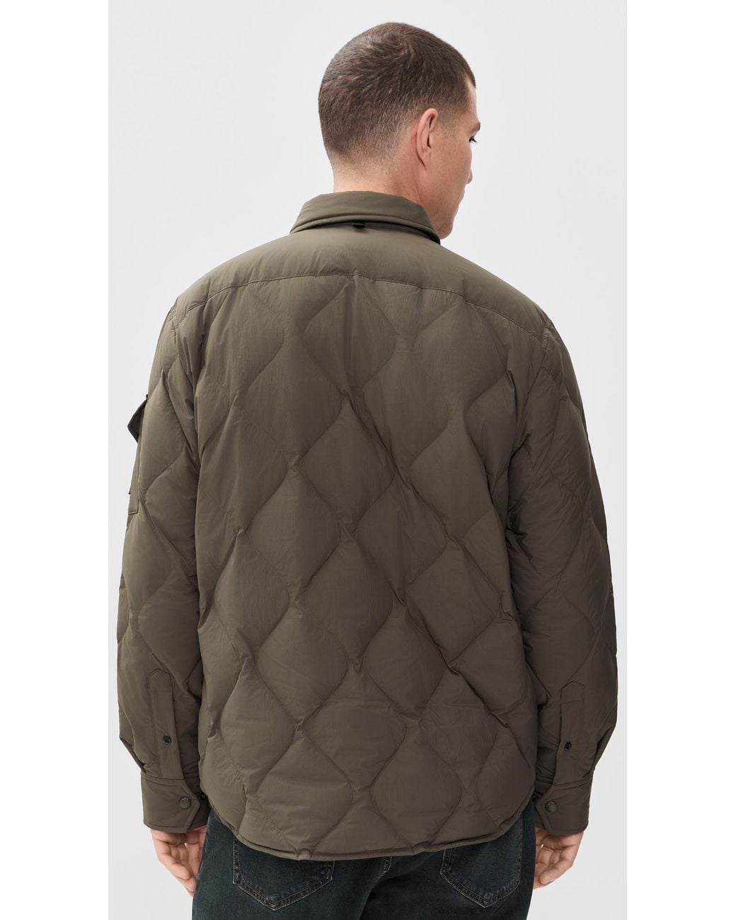 Rag & Bone Brown Dane Shirt Jacket for men