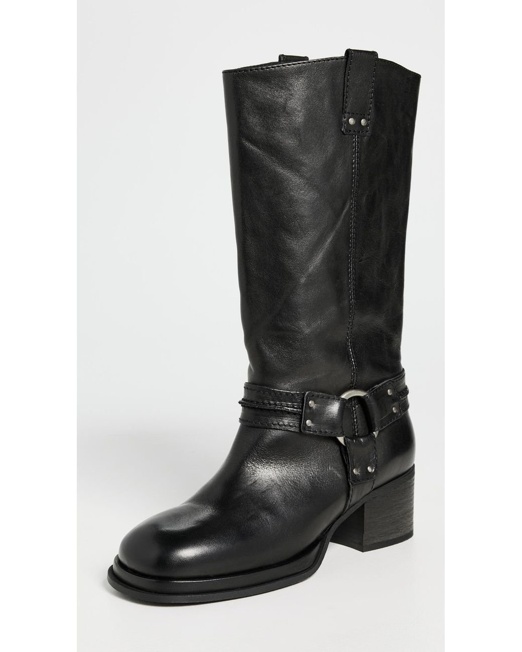 Free People Anok Harness Boot in Black | Lyst