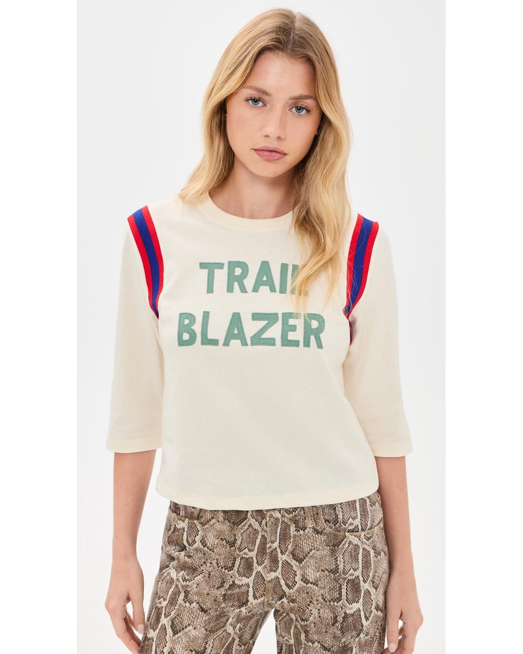 Mother Multicolor The Better Half Insert Tee