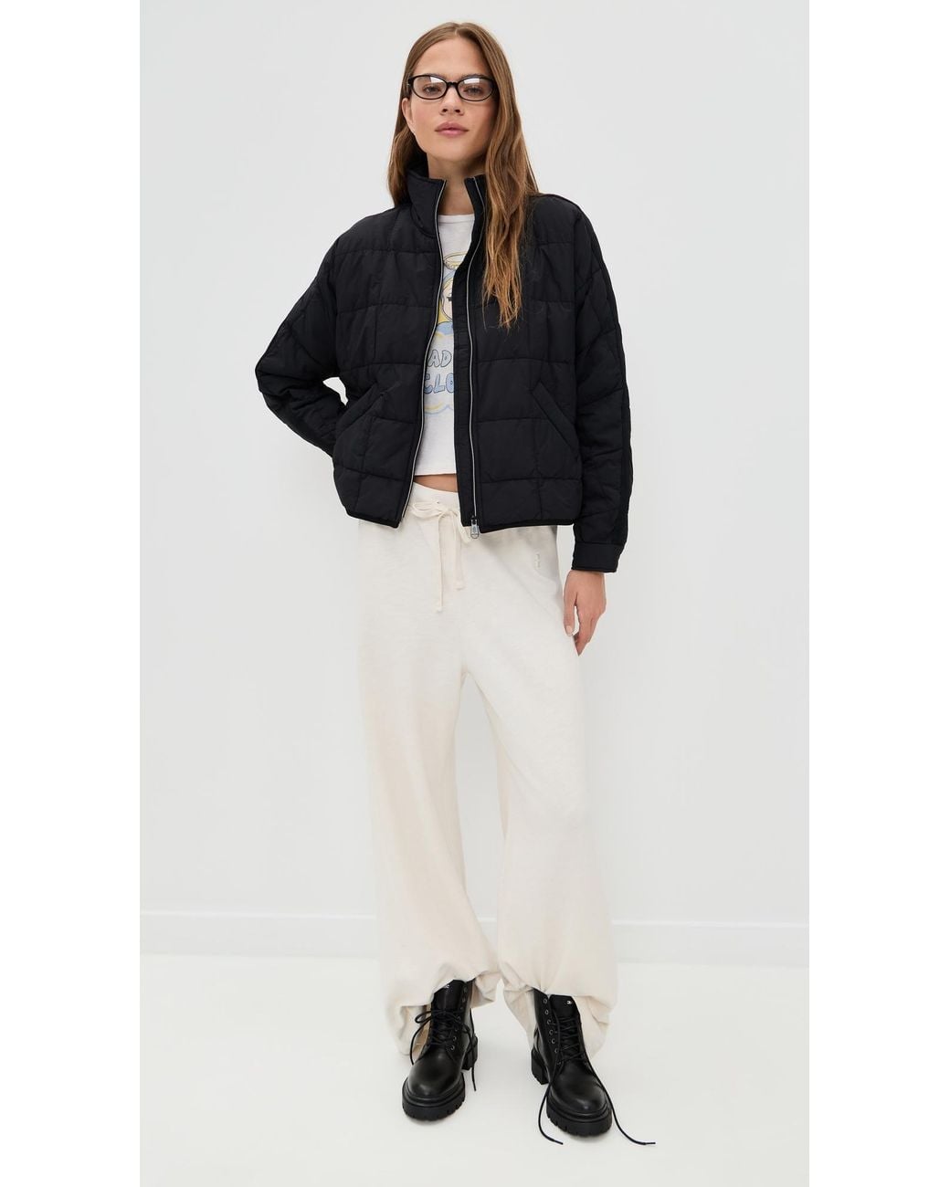 Fp Movement Black Pippa Packable Puffer Jacket