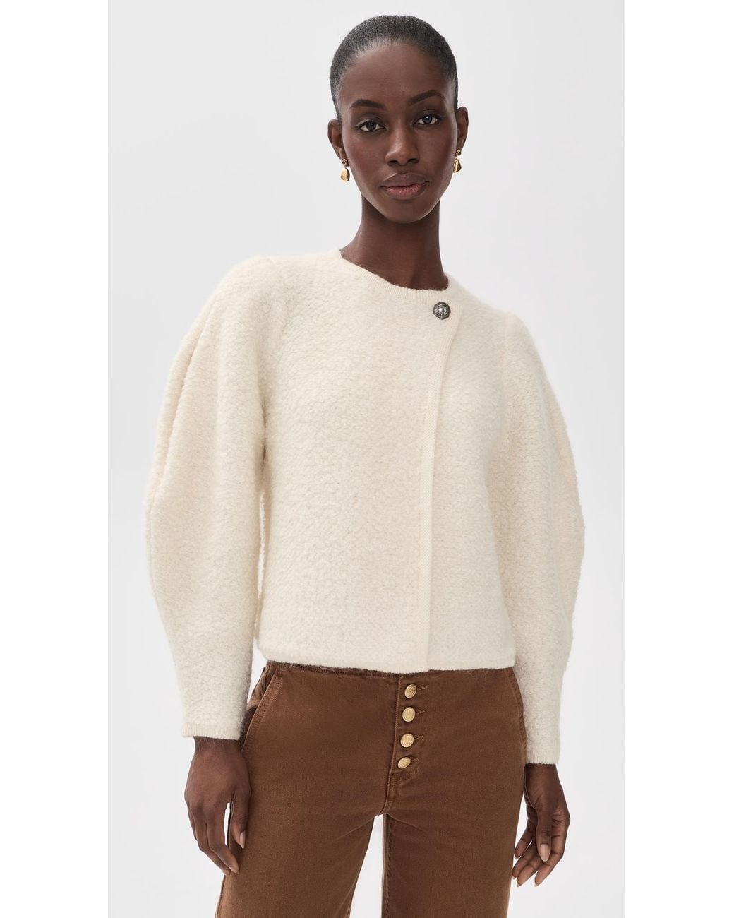 Ba&sh Natural Fida Cardigan