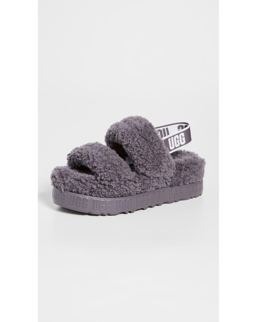 UGG Oh Fluffita Slippers Lyst Canada