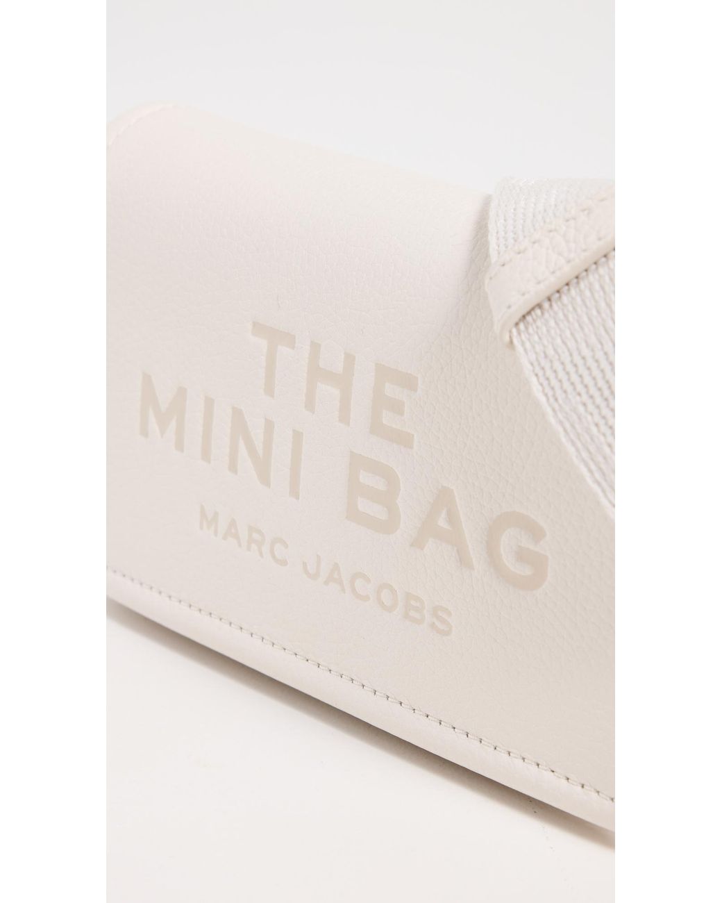Marc Jacobs White The Mini Bag