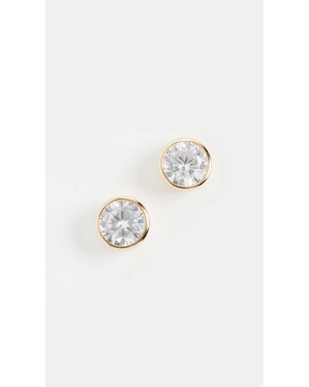 Shashi Black Solitaire Studs