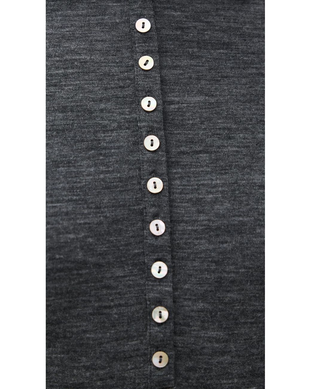 Vince Black Multi Button Polo