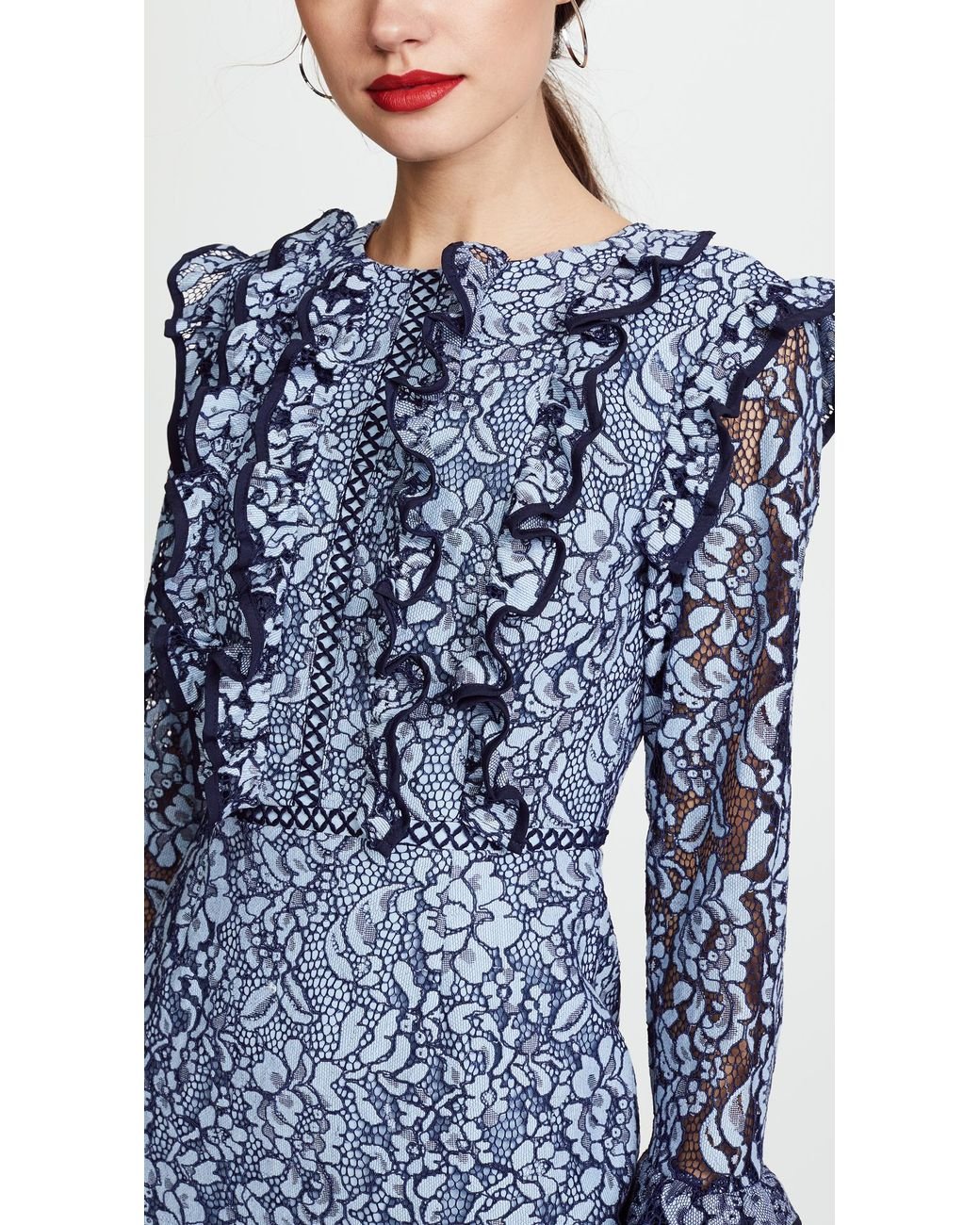 Keepsake catch me lace dress top