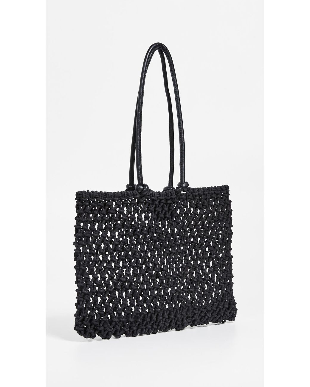 Clare V. Black Sandy Tote