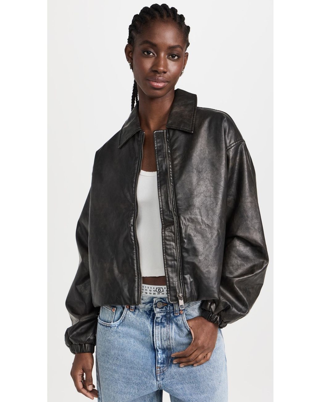 Nirvana Bomber Jacket Onyx | Princess Polly USA