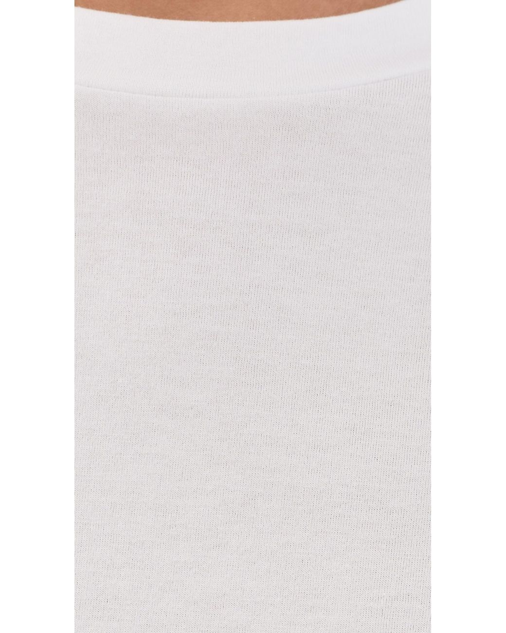 Theory White Tiny Tee