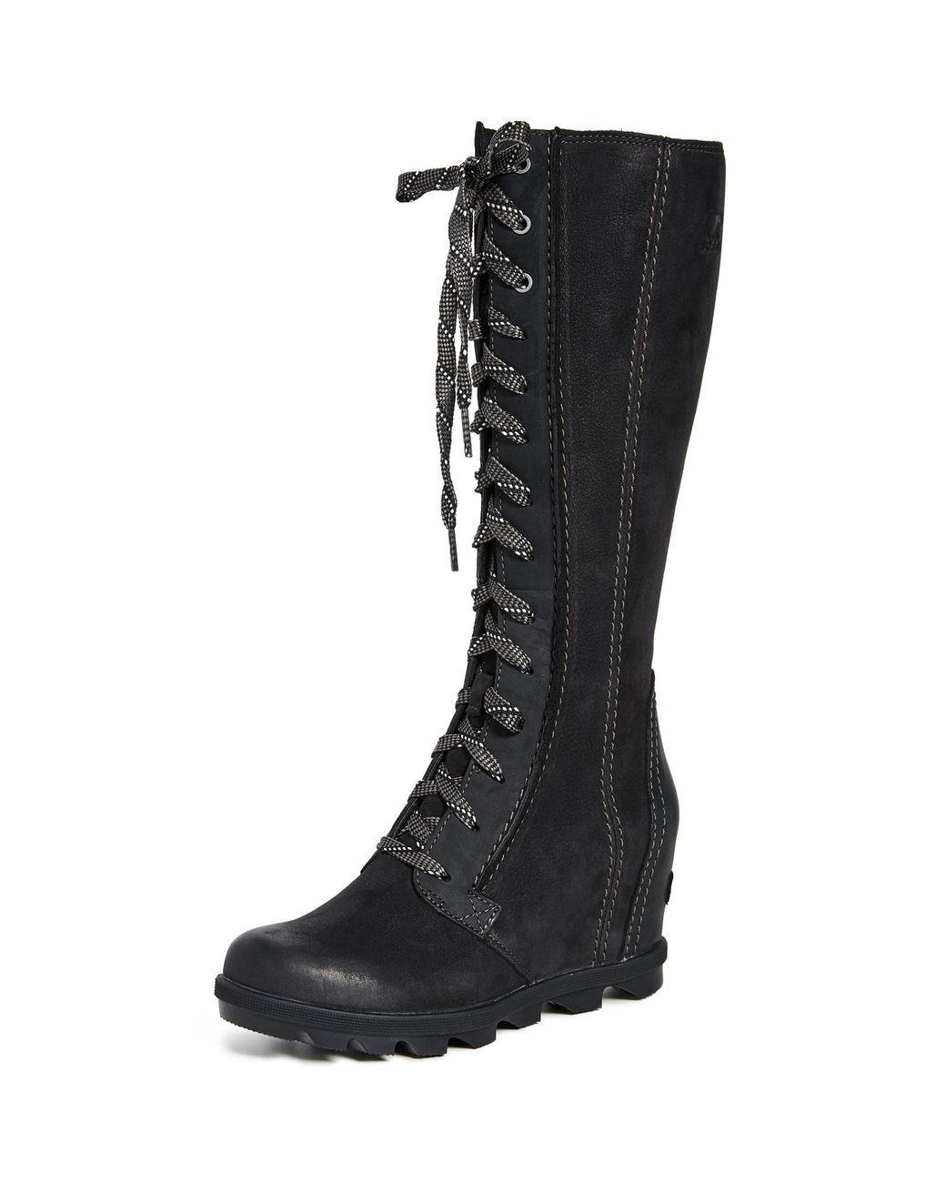Sorel Leather Joan Of Arctic Wedge Tall 