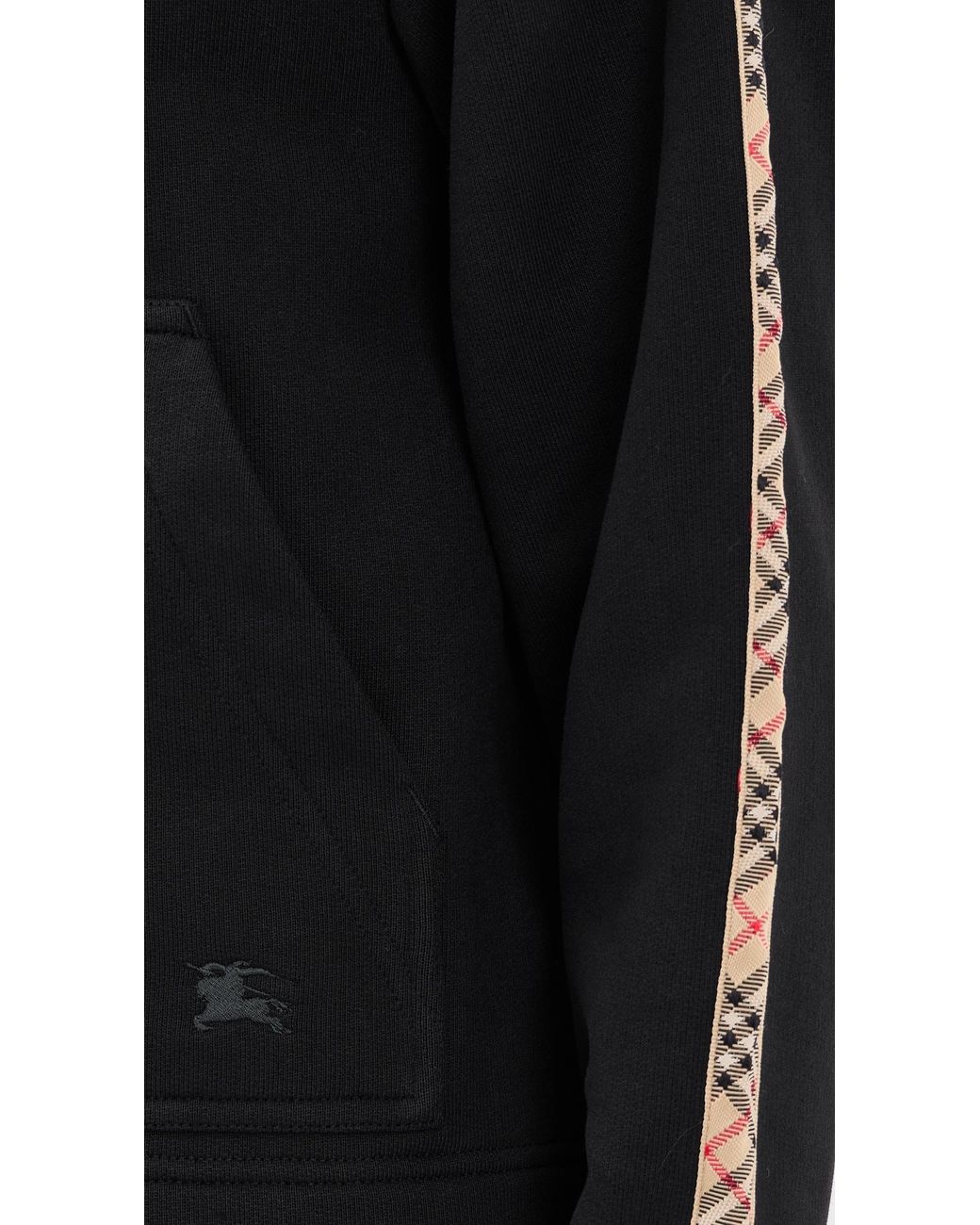 Burberry Black Harper Zip Up Jacket