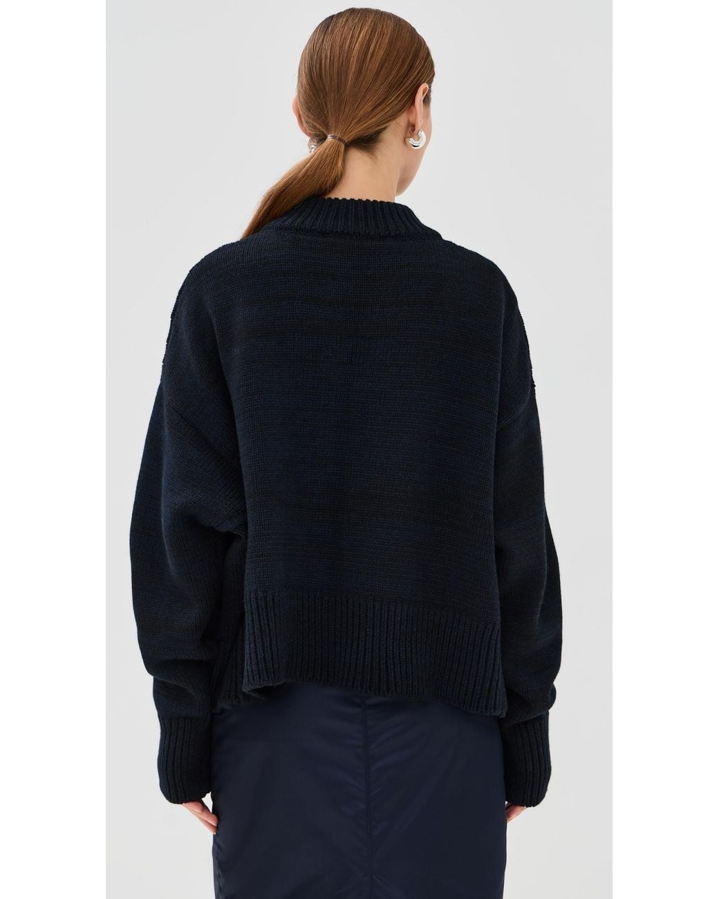 Nackiyé Icebreaker Cashmere Cardigan in Blue | Lyst