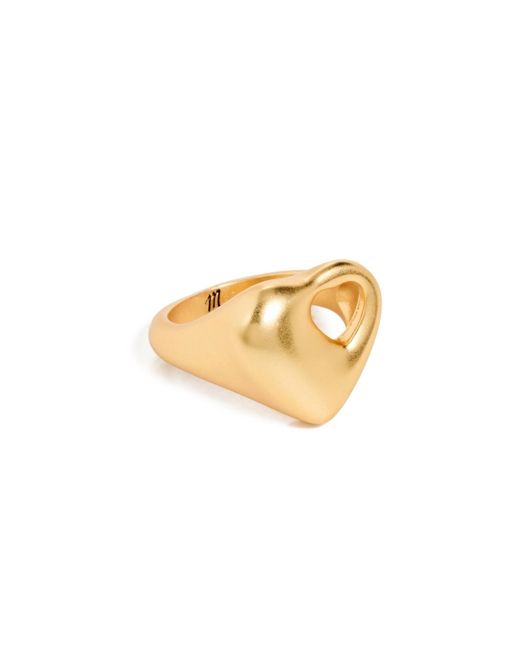 Madewell signet ring top