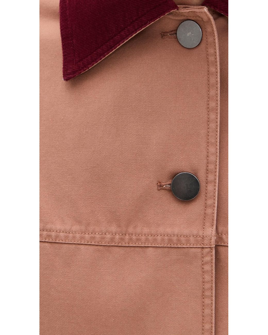 Le Bos Multicolor Dree Mid- Length Oversized Barn Jacket