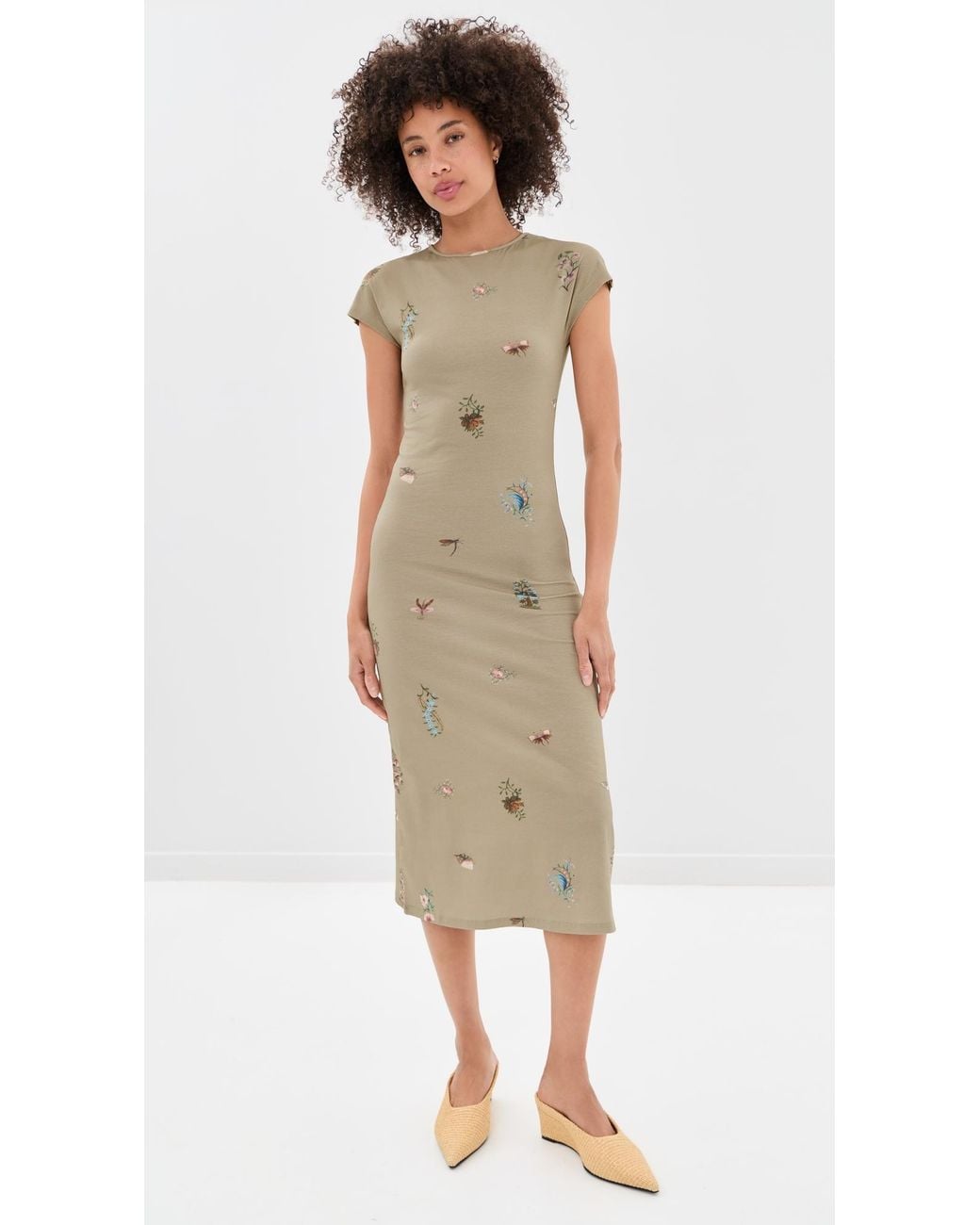 Rodebjer Natural Otta Duchess Dress