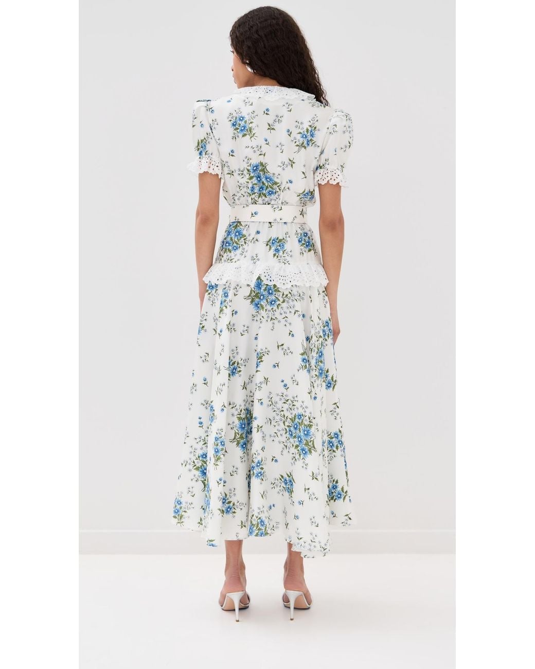 peppermayo blue floral dress Sonia Maxi Dress main image 0