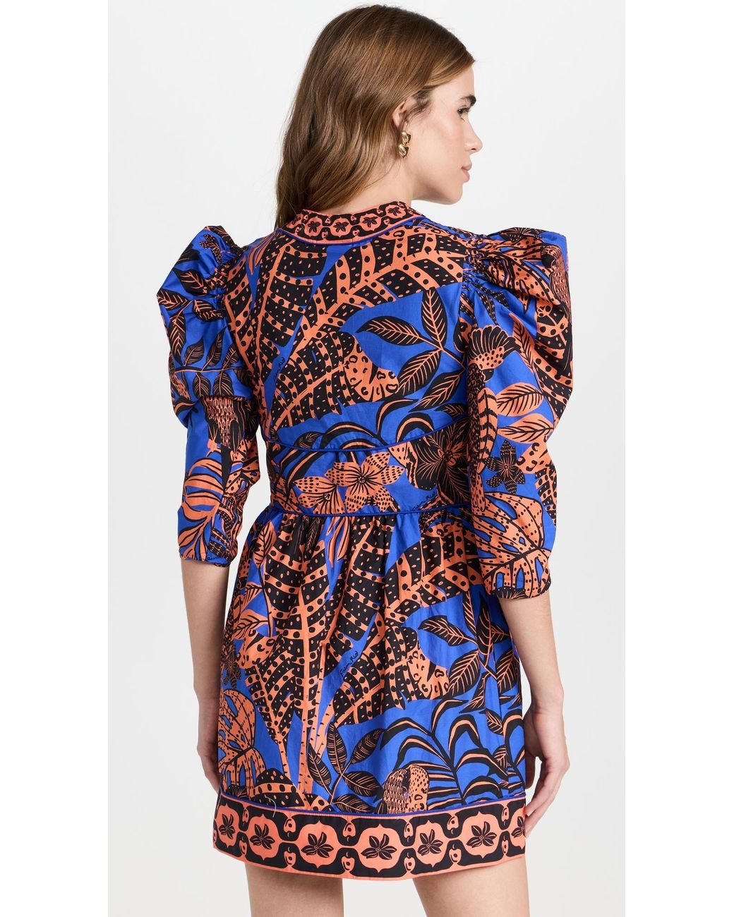 farm rio tropical gold blue short sleeve mini dress Micaela High Split Sequin Maxi Dress Gold