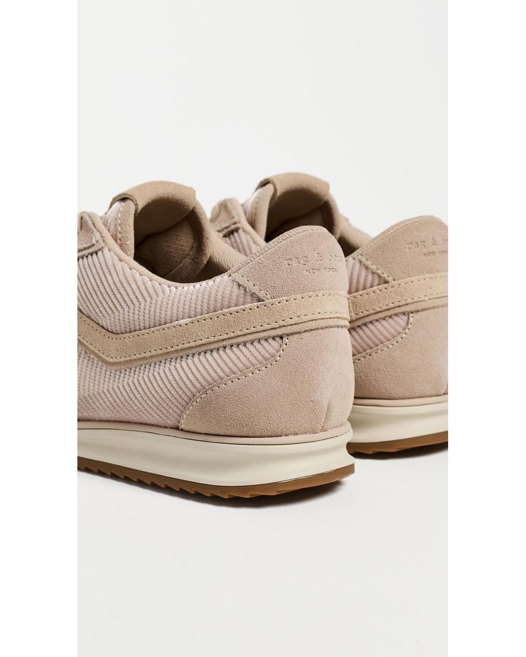 Rag & Bone White Retro Trainer Sneakers