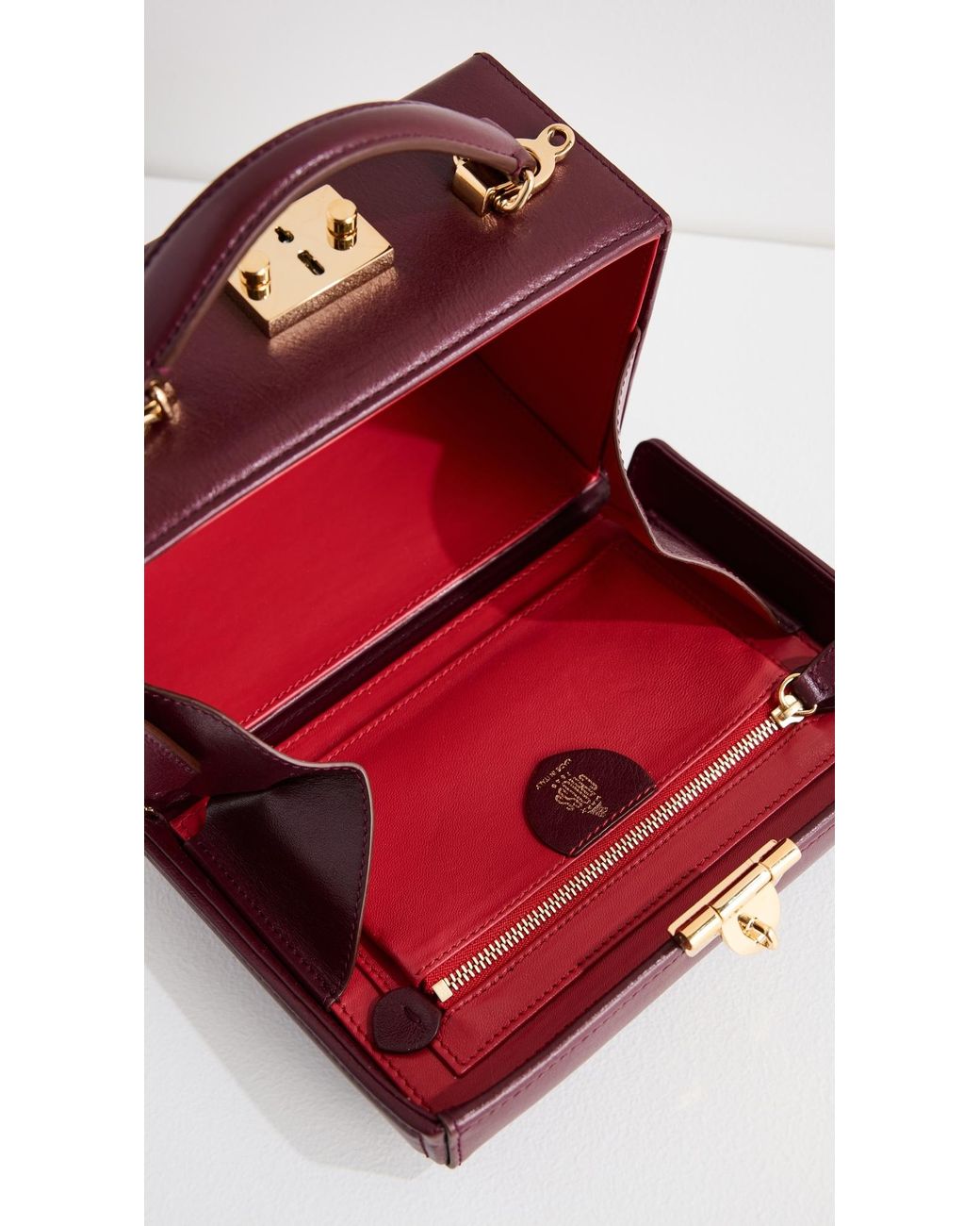 MARC CROSS グレースボックス 2way アタッシュケース ショルダー マーククロス Grace Small Box Bag・グレースボックス スモール