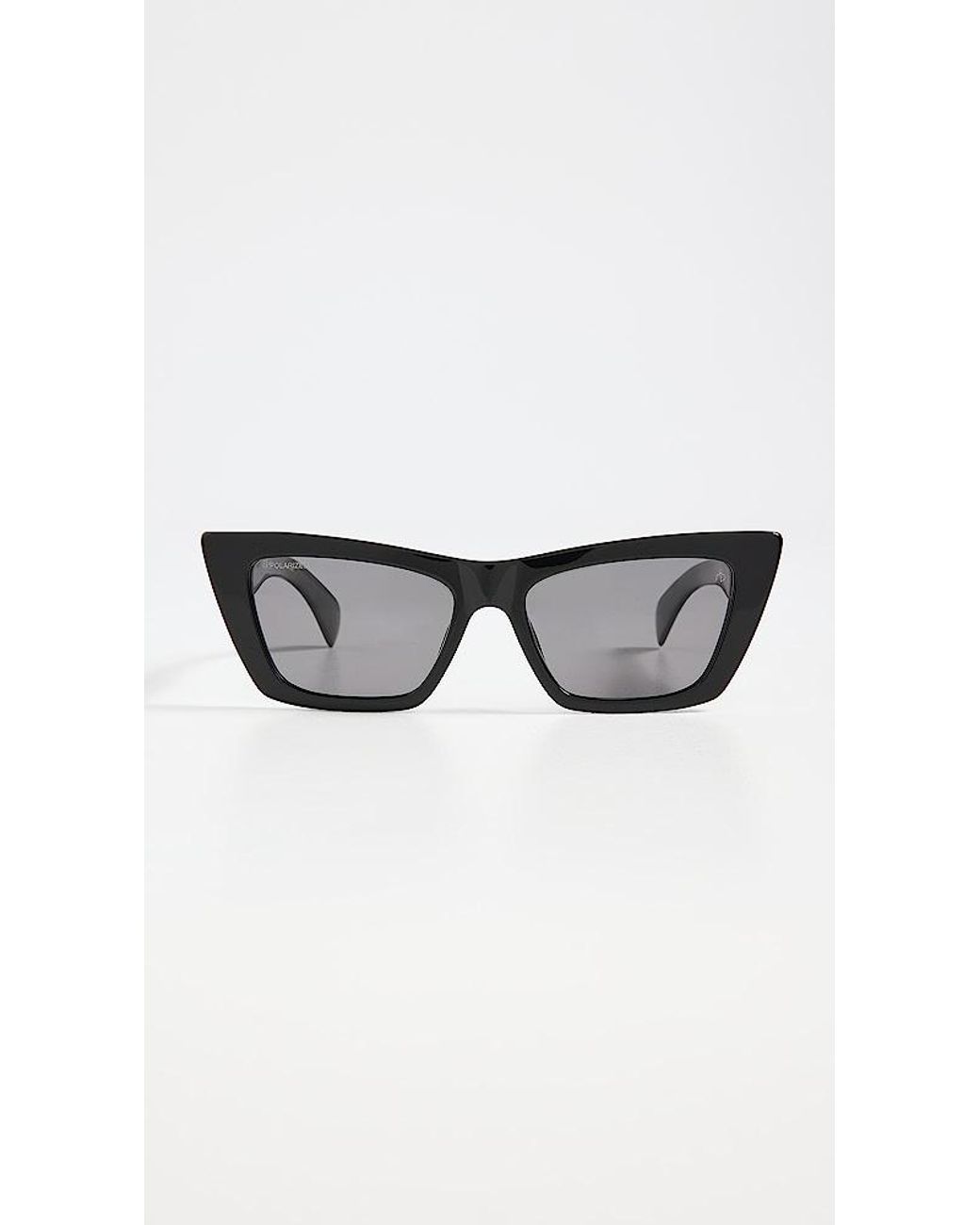 Rag & Bone Narrow Cat Eye Sunglasses in Black Lyst