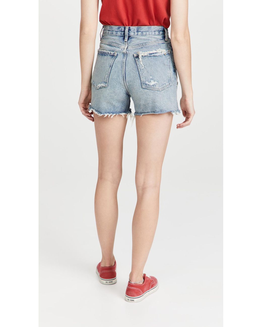 Agolde Denim Dee Ultra High Rise Shorts 
