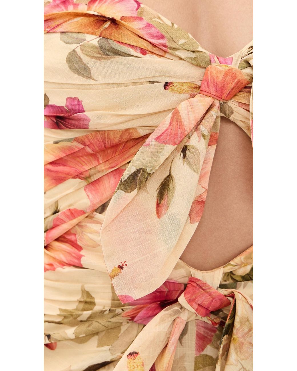 Zimmermann Orange Mahon Romper