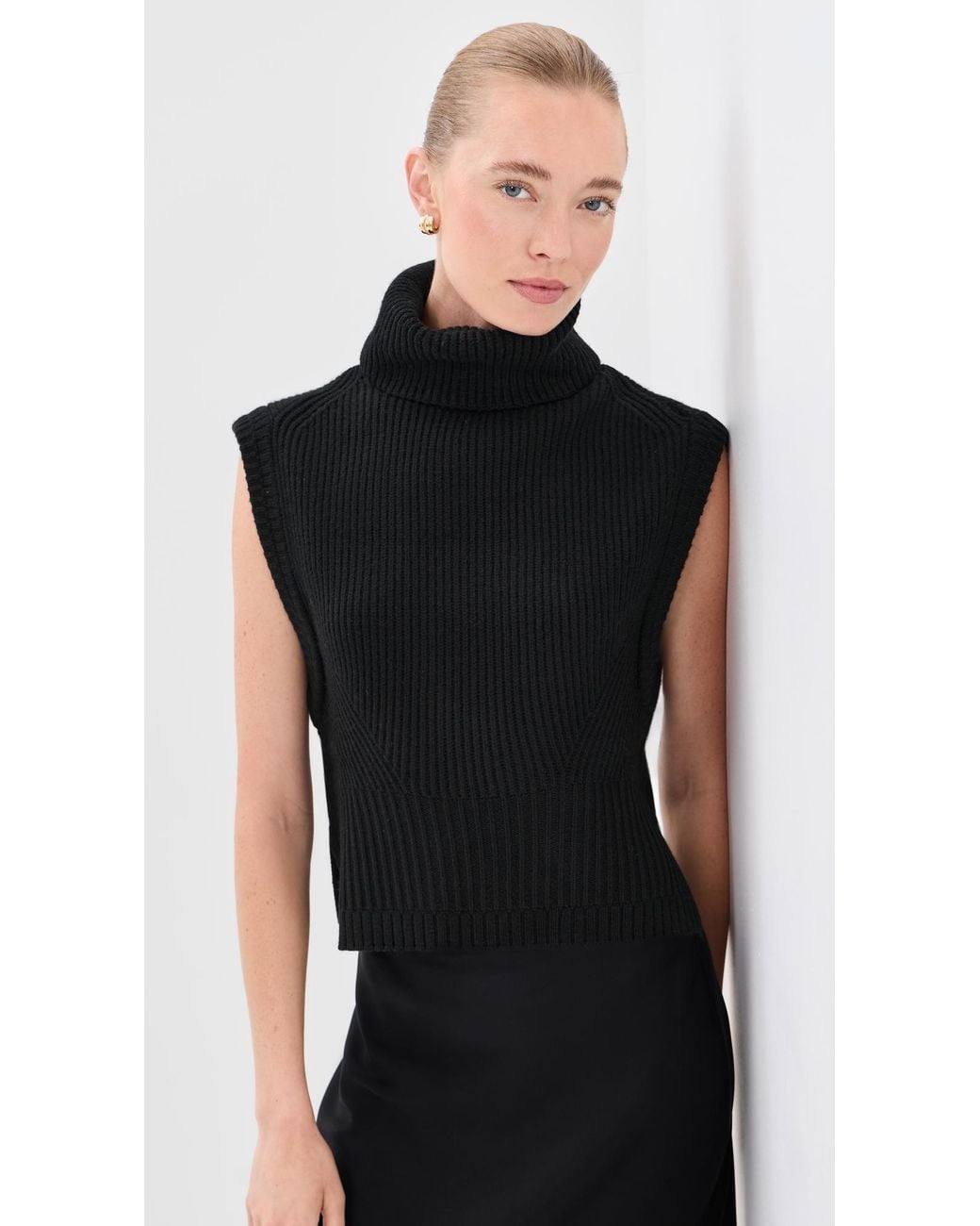 Jonathan Simkhai Black Maple Top