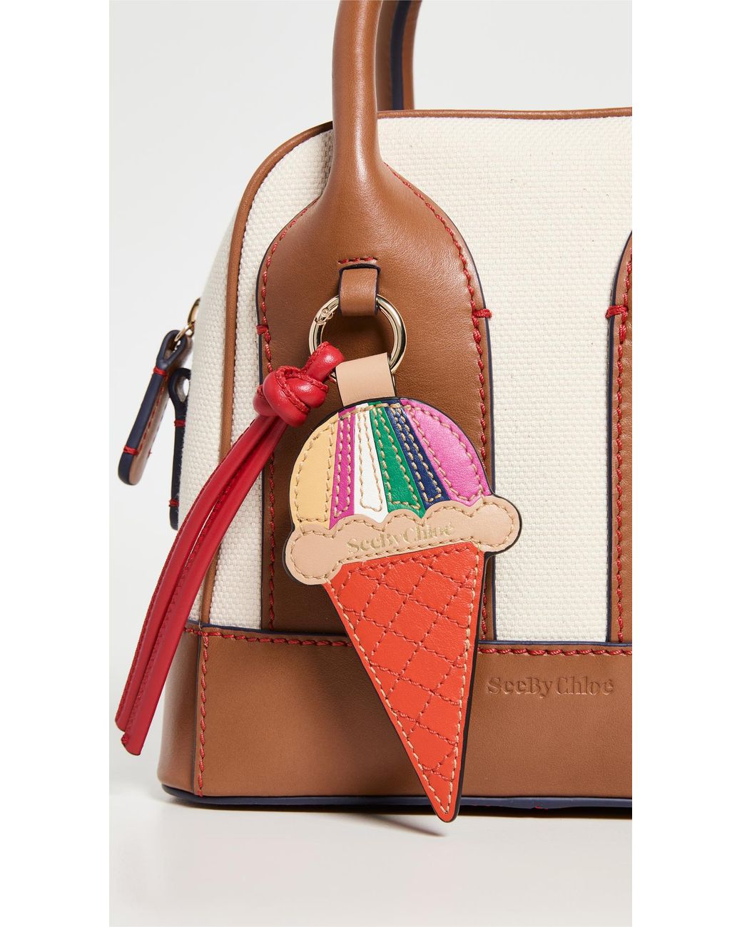 See by chloe cream bag hotsell