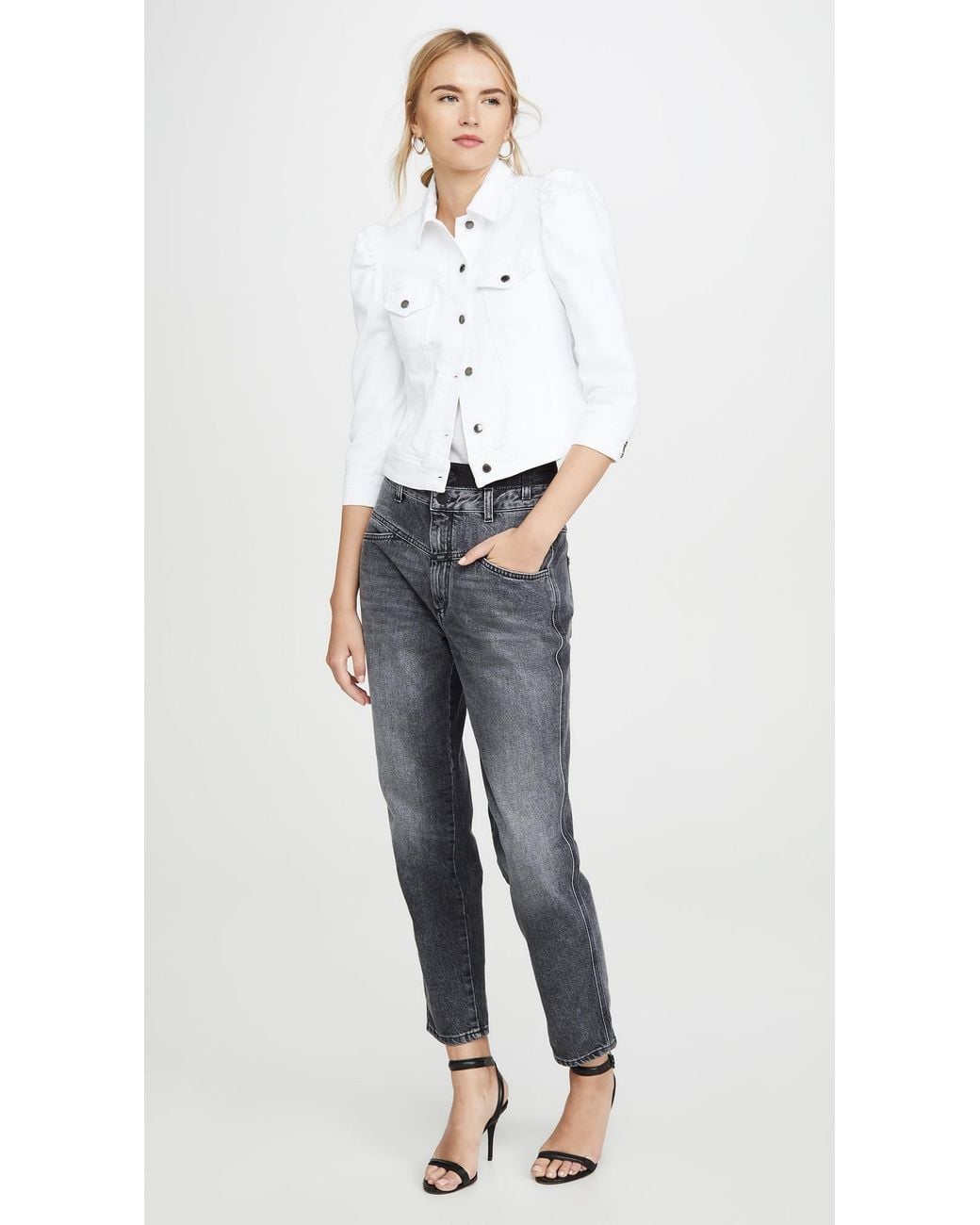 retroféte White Ada Jacket