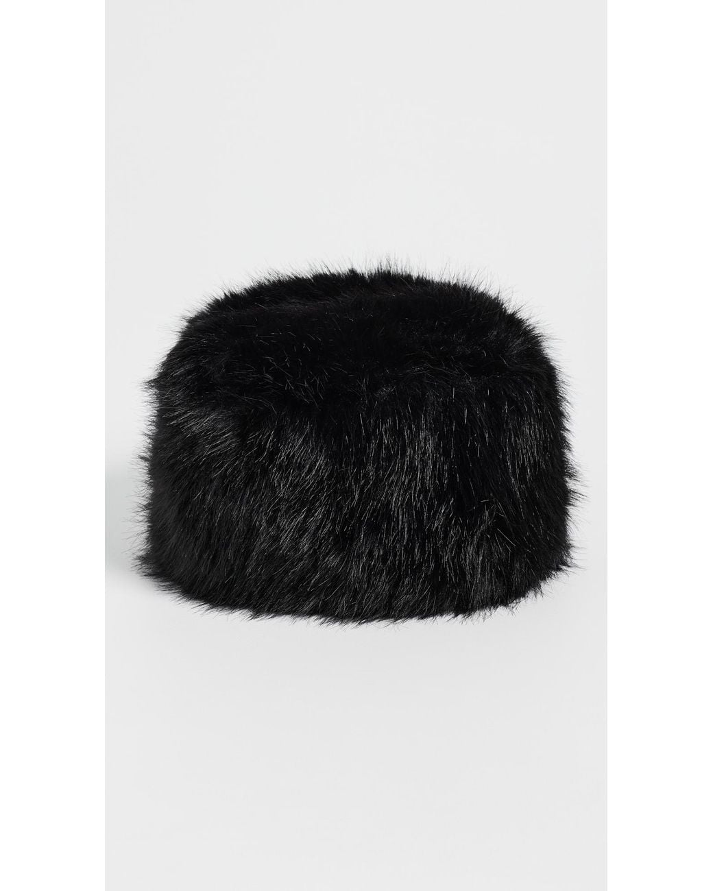 Apparis Black Margot Sable Pillbox Hat