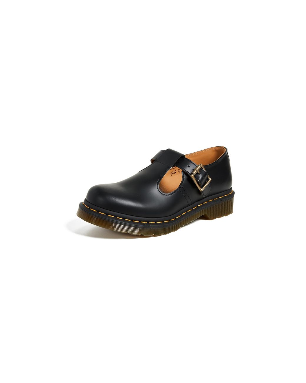 Dr. Martens Polley T-bar Mary Jane Shoes in Black | Lyst