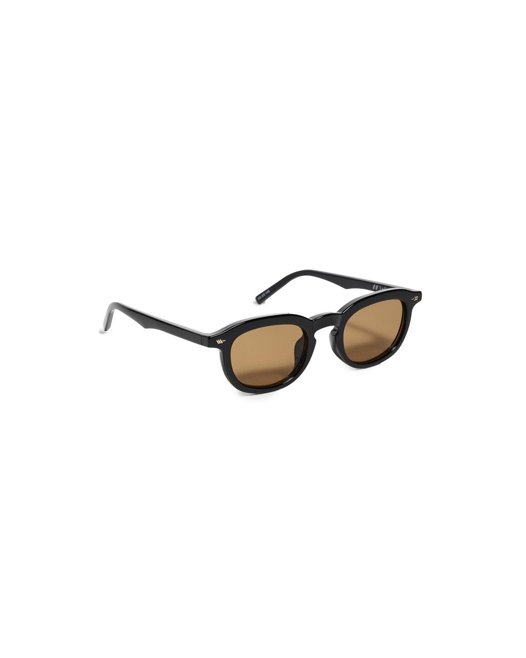 Le Specs Black Heart Throb Sunglasses