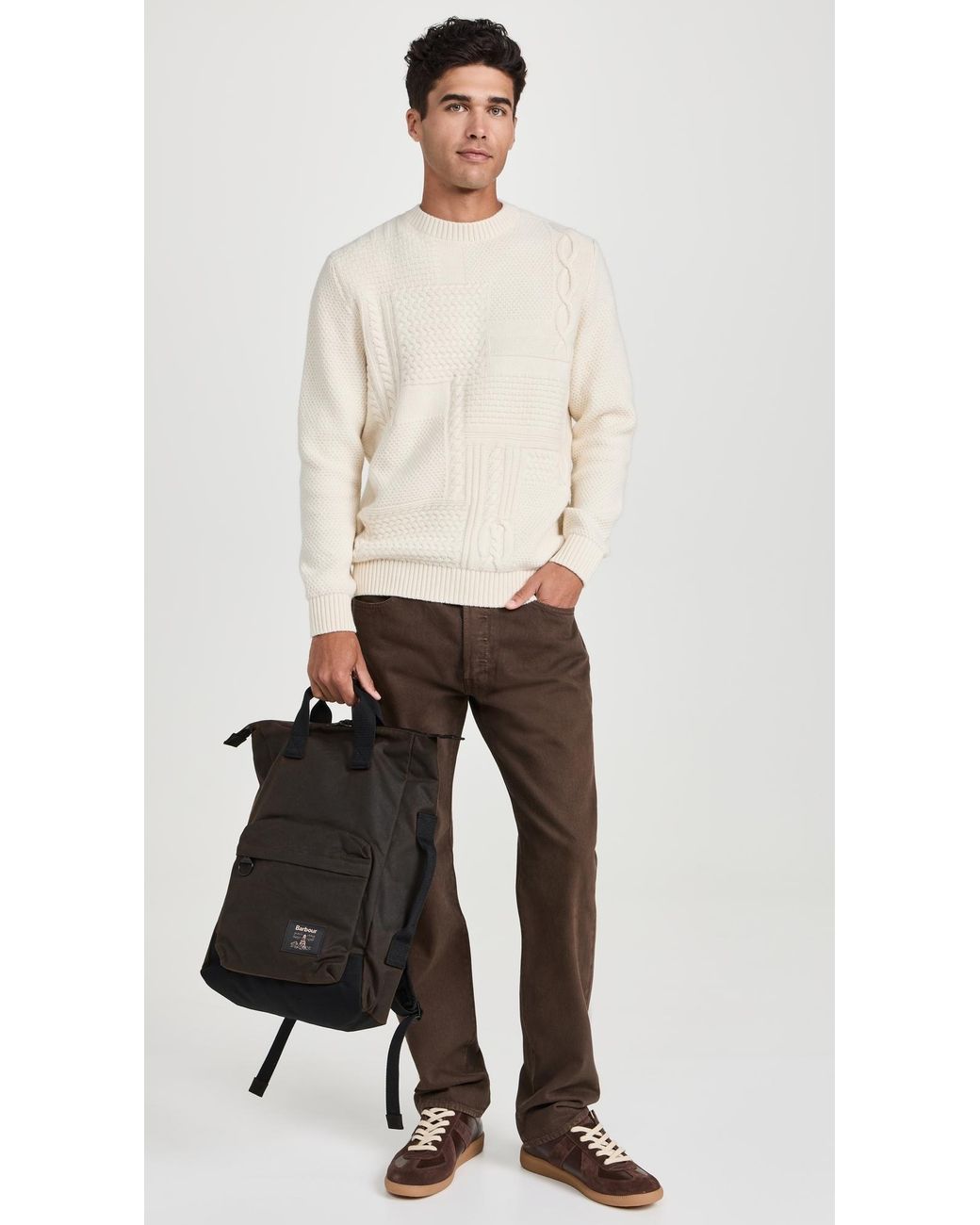 BARBOUR バックパック FIELD WAX OVER TOP BACKPACK Barbour Field Wax Fold Over Top Backpack - Accessories