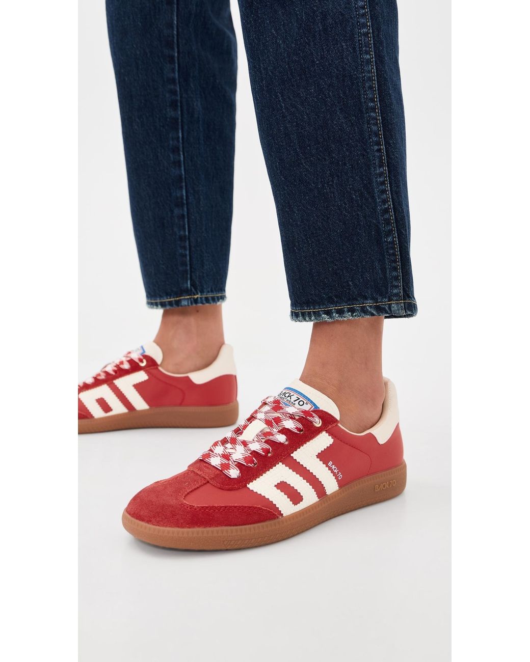 Back 70 Red Ghost Sneakers