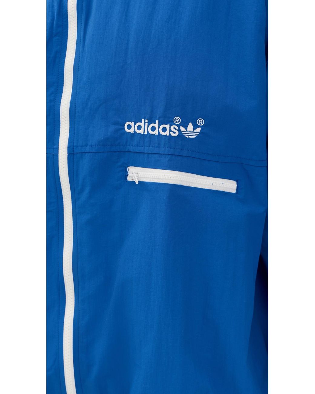 Adidas Blue Woven Wind Jacket for men
