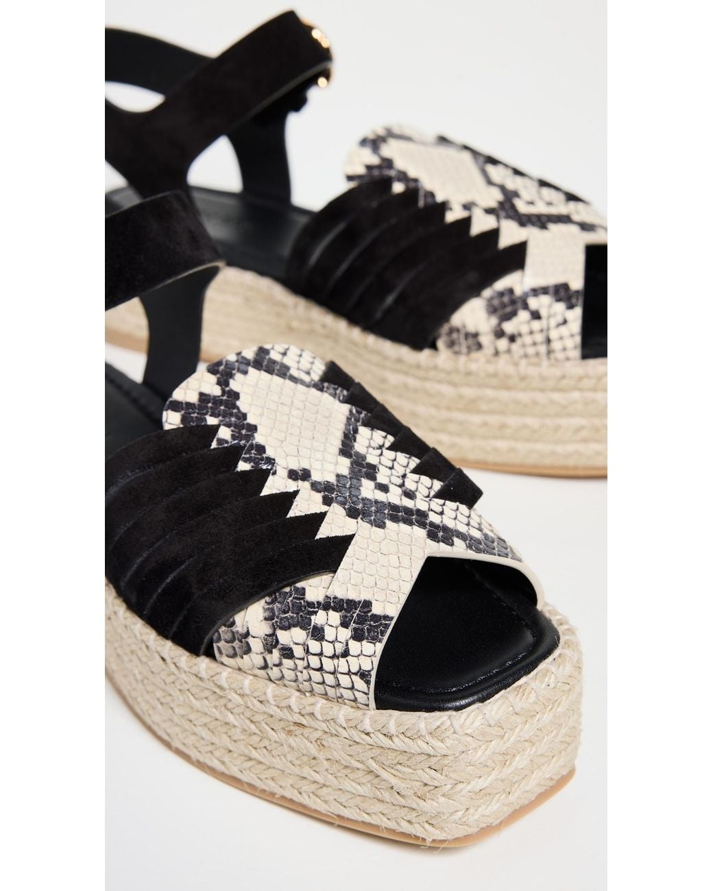 Ulla Johnson Black Elsa Espadrilles