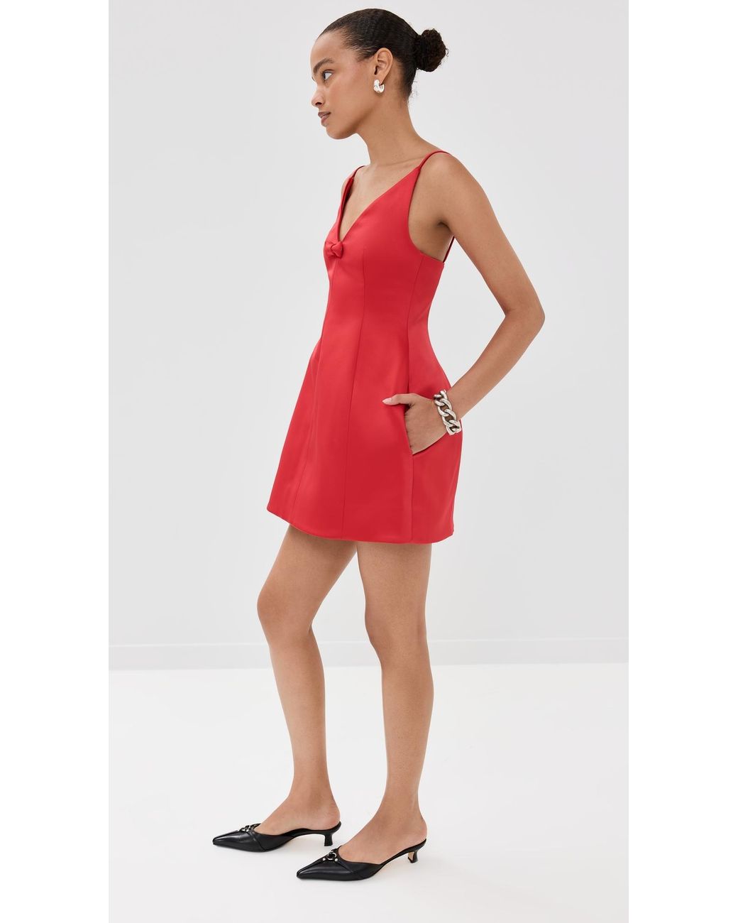 Marc jacobs red dress discount