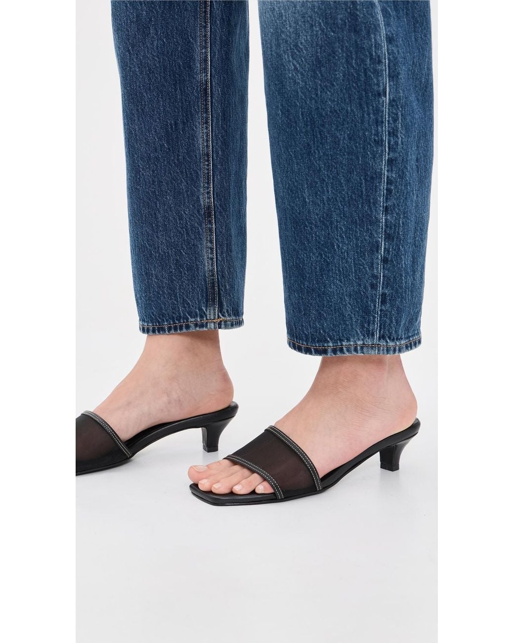 Kaanas Black Amine Sandals