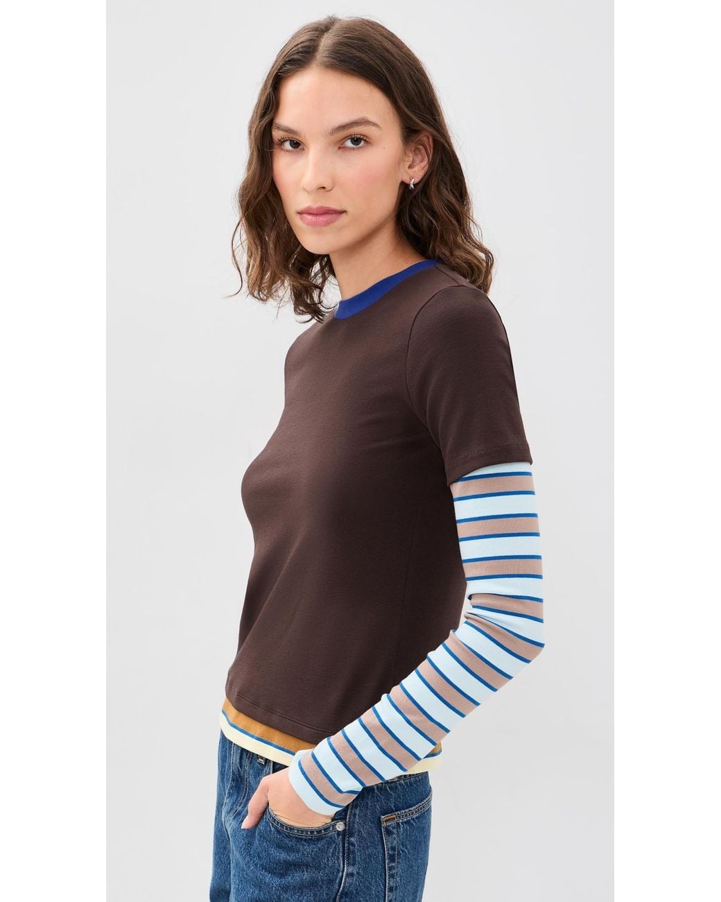 Staud Black Dillon Tee