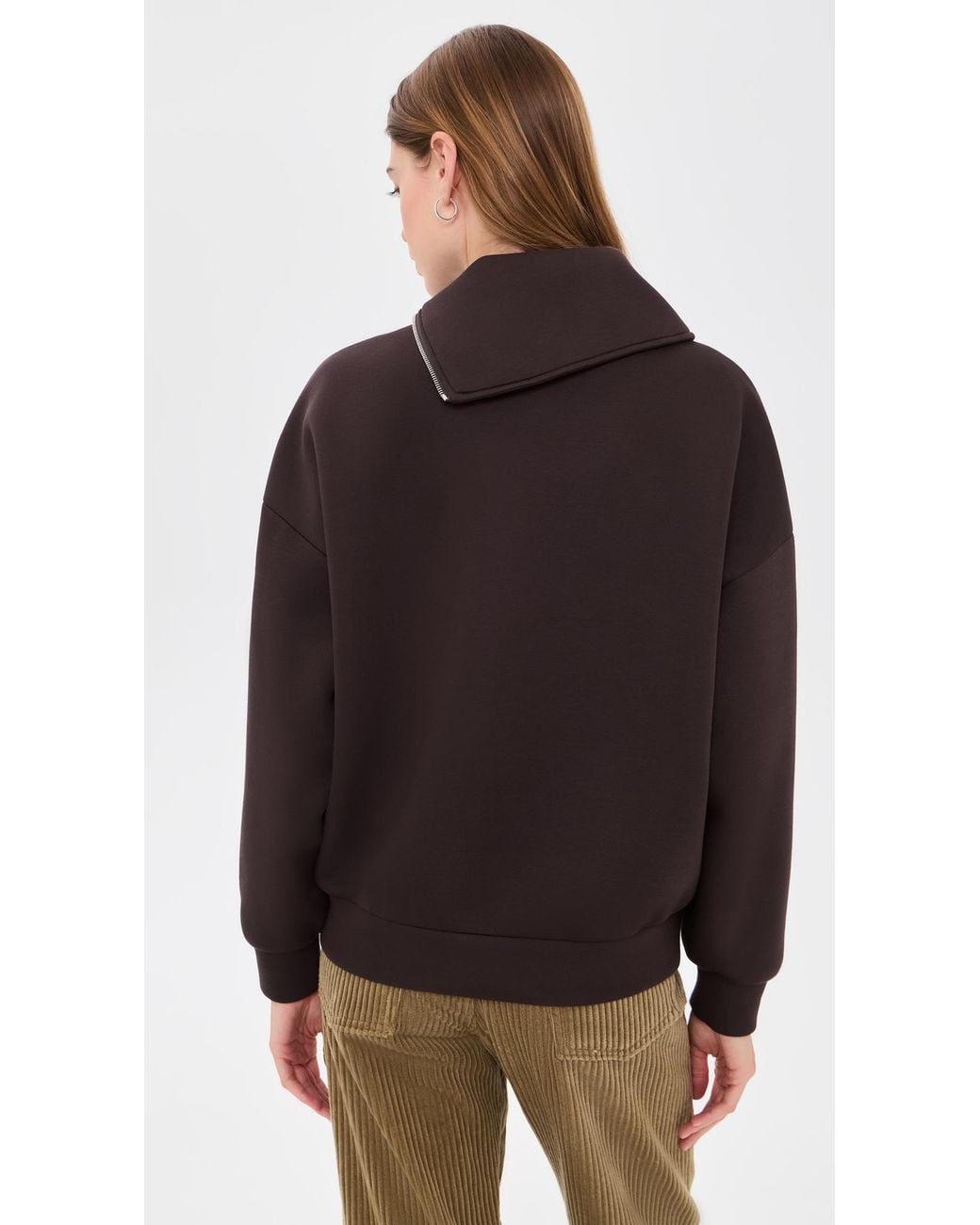 Agolde Brown Coyle Sweatshirt