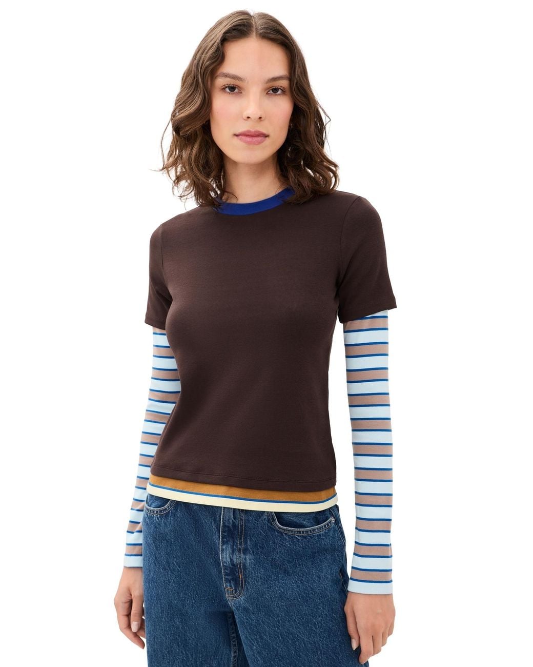 Staud Black Dillon Tee