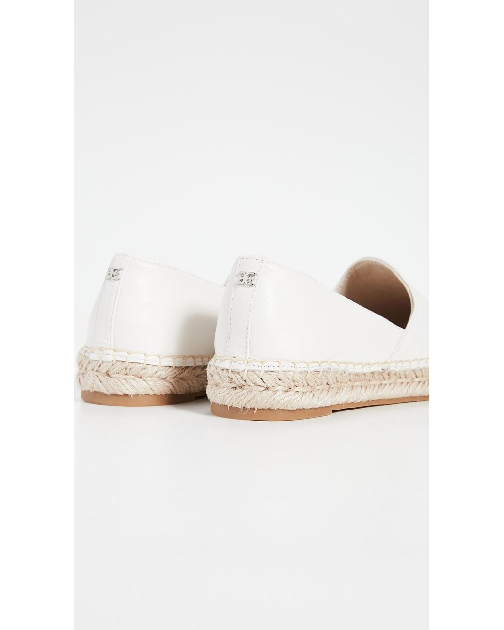 sam edelman white leather espadrilles