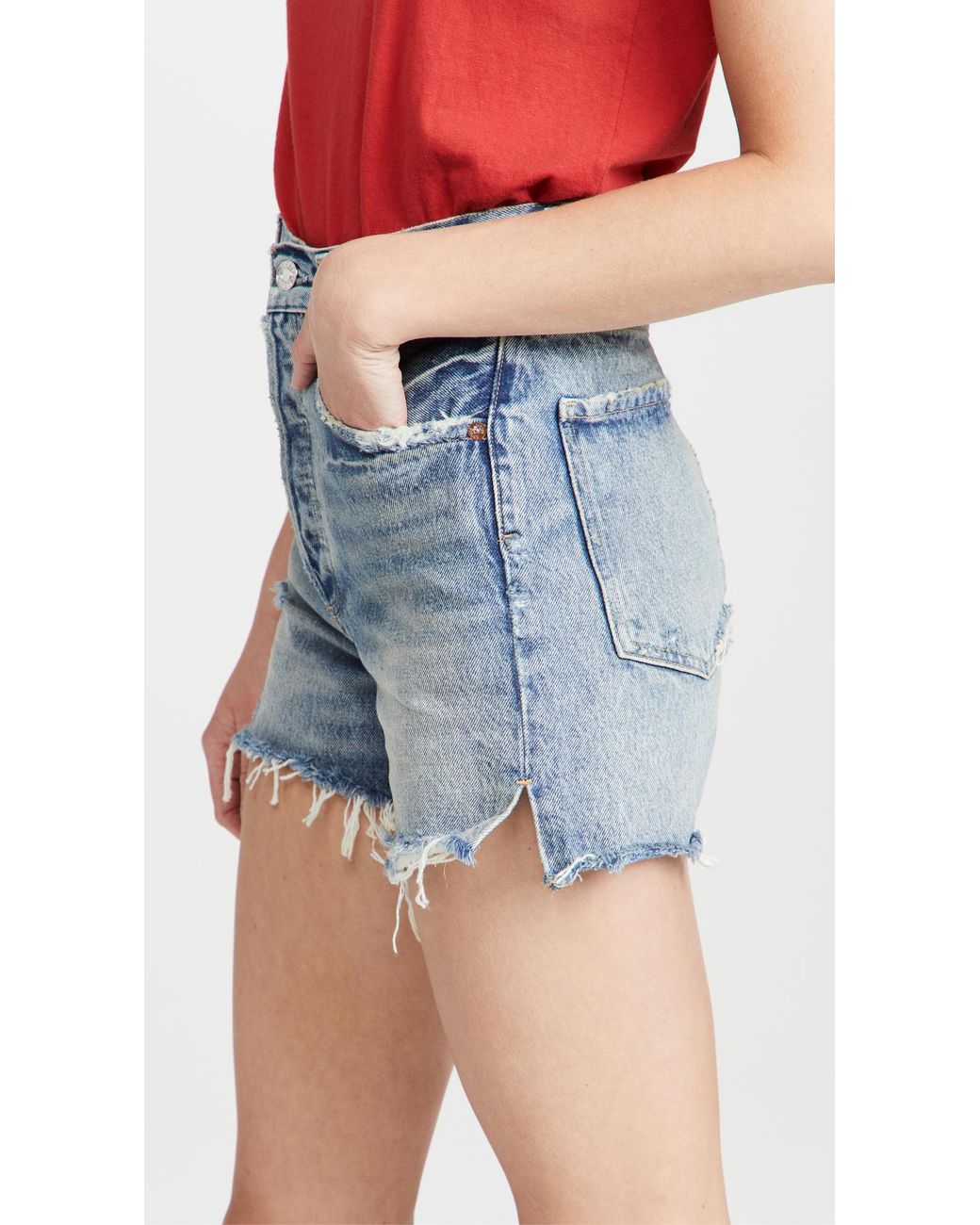 Agolde Denim Dee Ultra High Rise Shorts 