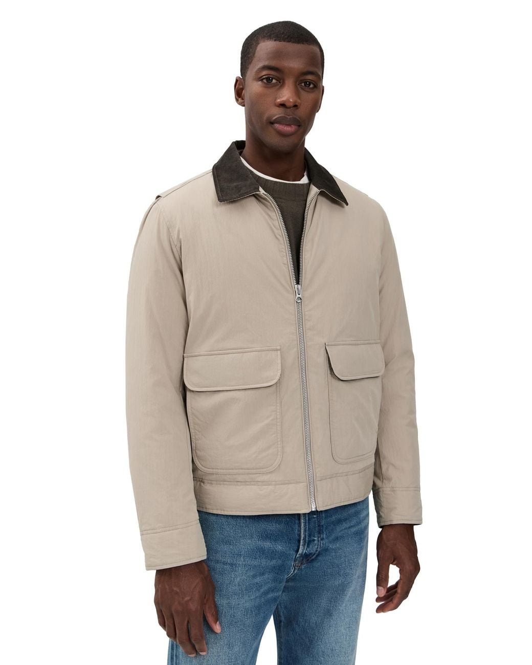 Rag & Bone Natural Derrick Filled Jacket for men