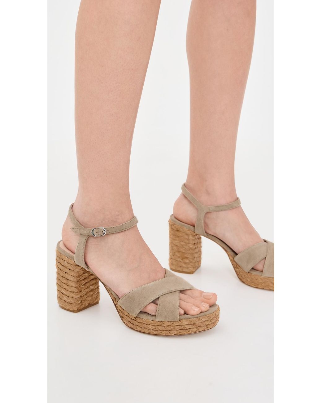 Stuart Weitzman Multicolor Dayna Platform Sandals
